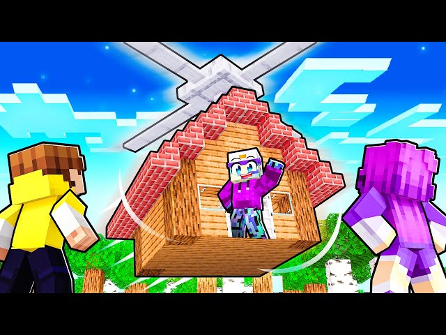 I Built a Working HELICOPTER HOUSE in Minecraft… SDDEFAULT Thumbnail