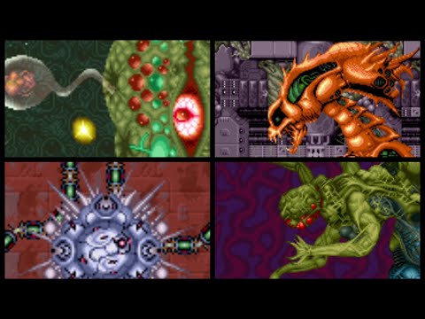 R-Type III: The Third Lightning - All Bosses (No Damage)