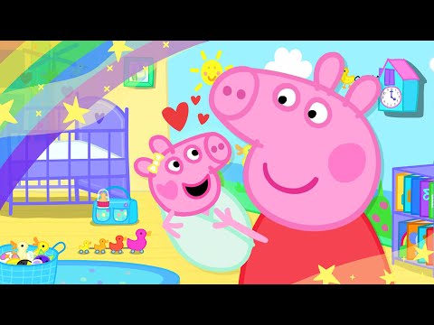 Peppa-Wutz-Geschichten 🍼 Der Evie-Tag 🏠 Videos für Kinder