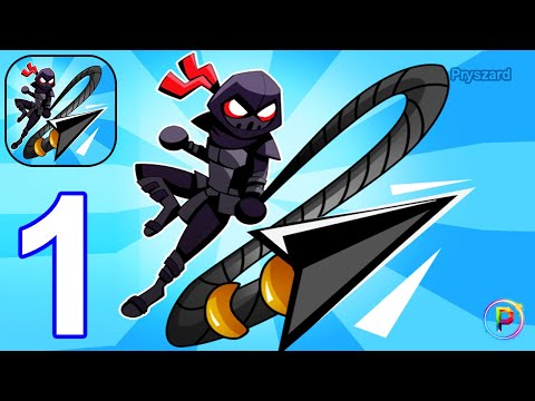 Gameplay Walkthrough Part 1 Stick Ninja Teleport (iOS, Android) - YouTube