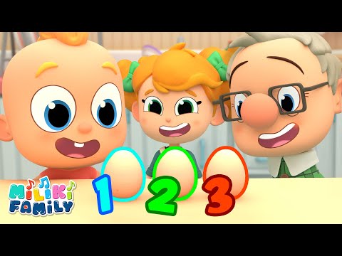 La gallina Turuleca - Aprende a contar con Miliki | Miliki Familia Canciones para niños