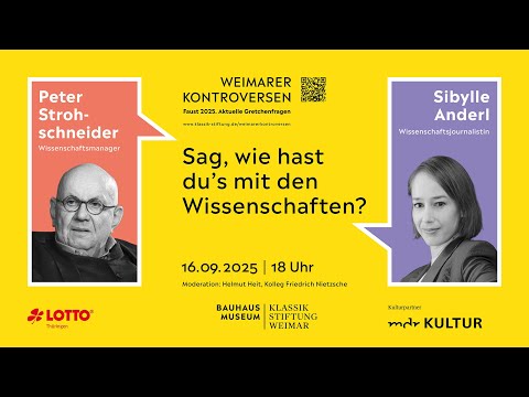 Weimarer Kontroverse: Sag, wie hast du´s mit den Wissenschaften?