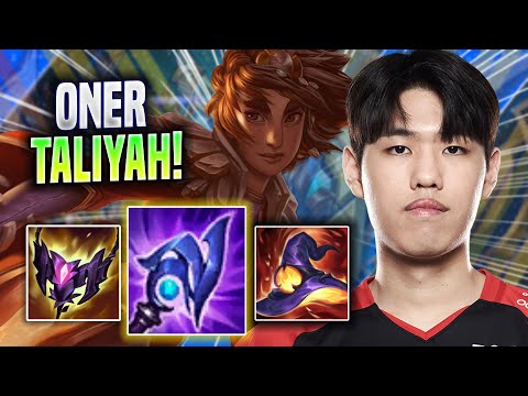 ONER IS A BEAST WITH TALIYAH! - T1 Oner Plays Taliyah JUNGLE vs Ekko! | Season 2022