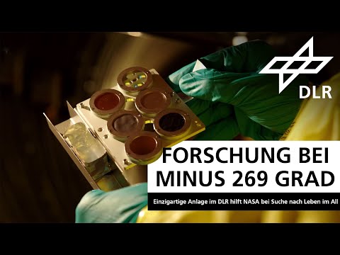 Forschung bei minus 269 Grad: Einzigartige Anlage im DLR hilft NASA bei Suche nach Leben im All