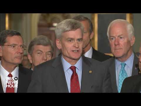 Sen. Bill Cassidy announces GOP health care reform vote is postponed