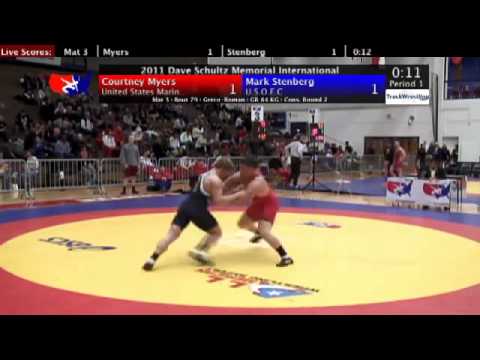 Schultz Greco 84kg Courtney Myers (USMC) vs. Mark Stenberg (USOEC)