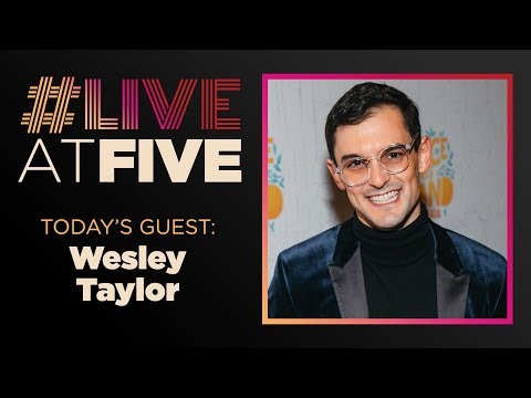 Broadway.com #LiveatFive with Wesley Taylor of SPONGEBOB SQUAREPANTS
