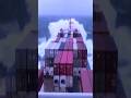 Cargo Ship Caught In Rough Sea Heading To China PART1 Ship Ocean Wave Viral Waves Viralvideo