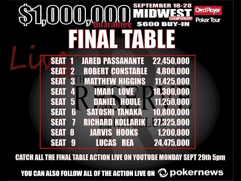 CPPT MIDWEST CHAMPIONSHIP FINAL TABLE
