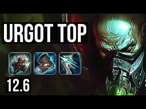 URGOT vs SYLAS (TOP) | 2.4M mastery, 1200+ games, 6 solo kills, Dominating | EUW Master | 12.6