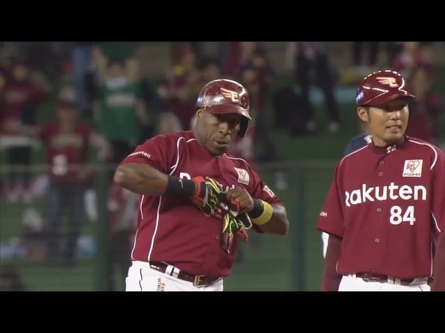 【7回表】イーグルス・ウィーラーのフェンス直撃打で追加点!!　 2017/4/19 L-E