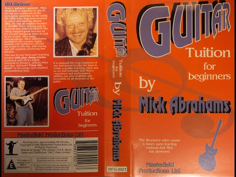 Mick Abrahams -  Guitar Tuition Part 1 - 1995