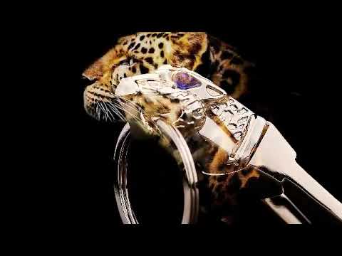 Брелок-карабин для ключей Honest Jaguar Сhromium. Брелок автомобильный на ключи Ягуар Хром - фото 1 - id-p2694788060