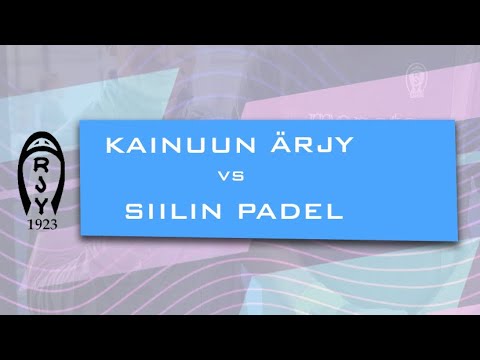 Sarjapadel 22.11. - Kainuun Ärjy I vs Siilin Padel / Kenttä 3