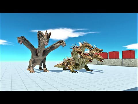 HYDRA BROTHERS VS EVERY FACTIONS animal revolt battle simulator NEW AND OLD HYDRA