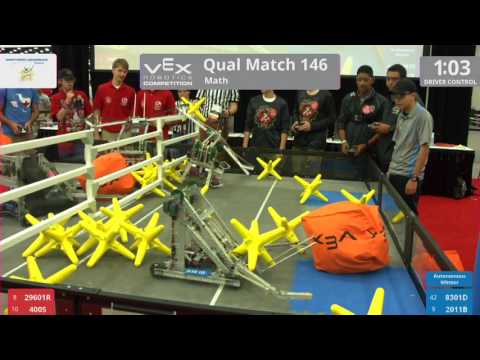 2017 VRC Math Q146 - 29601R 400S vs 8301D 2011B - 26 to 20