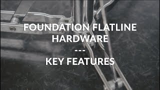 Video thumbnail for Foundation Flatline Hardware - Key Features by SJC Custom Drums