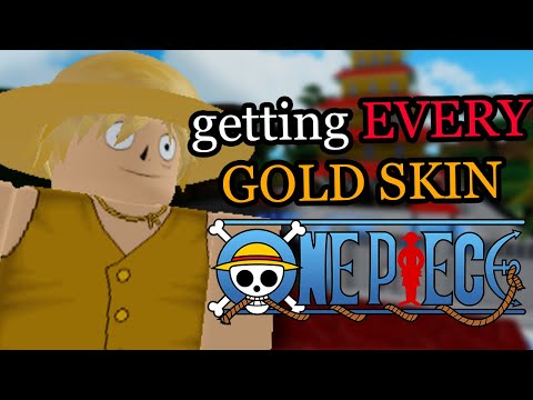 [ABA] Getting EVERY GOLD SKIN (PART 1: ONE PIECE)