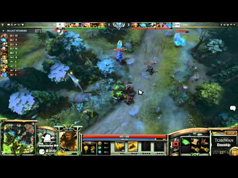 Invictus Gaming vs CNB Game 1- SinaCup China Dota 2 WB Quarter Final - TobiWan & BassKip