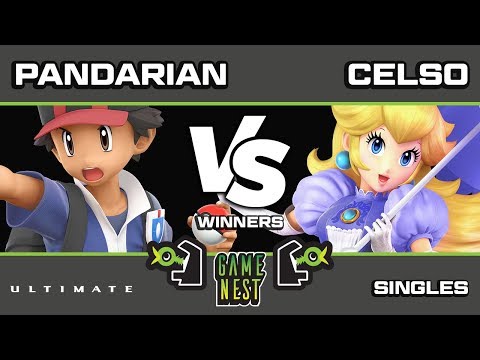 Game Nest Smash it Up: Pandarian (Pokemon Trainer) vs Celso (Peach) - Winners Round 3
