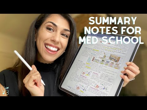 How to take notes in med school, step by step | Goodnotes 5 on the Ipad Pro