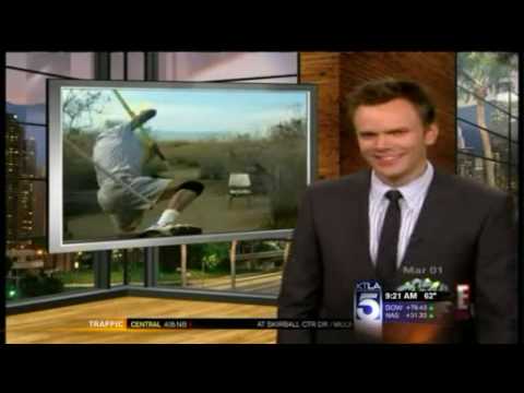 "The Soup" Pokes Fun At KTLA For Airing An Elderly Man's Pole Vault Attempt