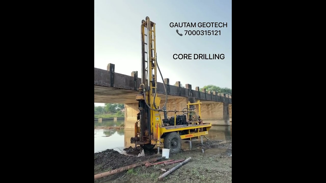 Geotechnical drilling & all type soil sample collection #soiltesting #soil #investigation #spt #uds