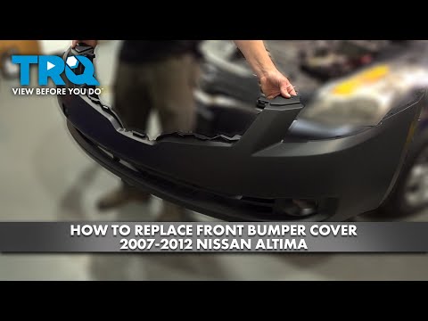 How to Replace Front Bumper Cover 2007-2012 Nissan Altima