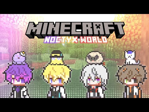 【MINECRAFT】exploring NOCTYX fanmade server!!【NIJISANJI EN | Uki Violeta】