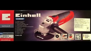 Einhell TE-AG 125 CE (4430860) - відео 5
