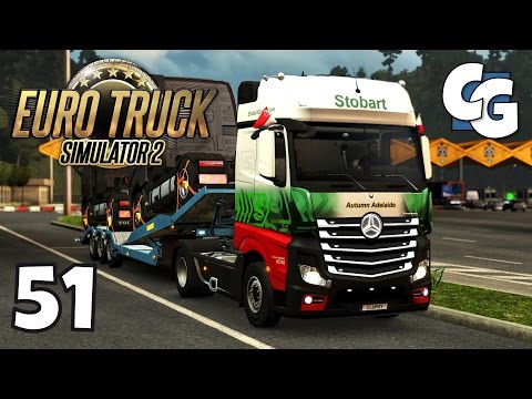Euro Truck Simulator 2 - Ep. 51 - Starting Stobart Delivery to Barcelona - ETS2 ProMods 2.1 Gameplay