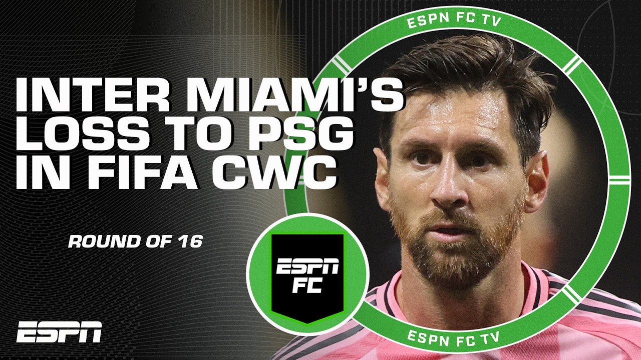 'IT WASN'T EVEN COMPETITIVE!' - Ale Moreno reacts to Inter Miami's performance vs. PSG | ESPN FC