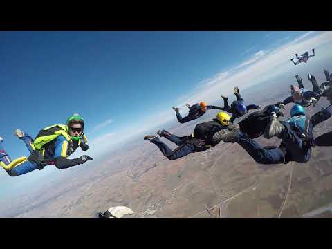 Jump 245 - Big way from two planes (Caravan and Pilatus) - Calogero Grifasi Skydiving