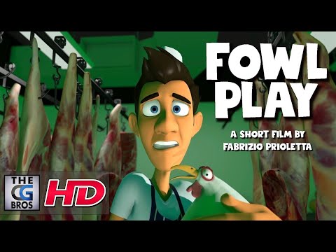 CGI 3D Animated Short: "Fowl Play"  - by Fabrizio Prioletta