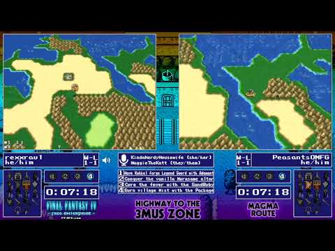 FF4FE Highway to the Threemus Zone Magma Route - rexxraul VS PeasantsOMFG
