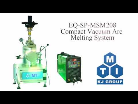 Compact Vacuum Arc Melting System with Vacuum Casting Mold for 6mm Dia. Rod - EQ-SP-MSM208