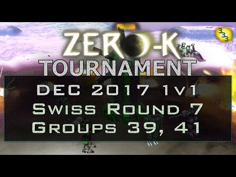 2017/12/16 1v1 Tournament - Swiss Round 7 - Zero-K