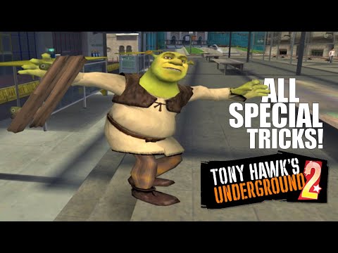Tony Hawk’s Underground 2: ALL SPECIAL TRICKS!
