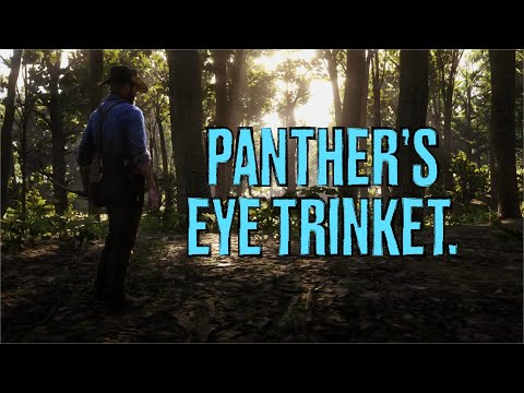 Red Dead Redemption II. Panther's Eye Trinket. Complete Crafting Guide.