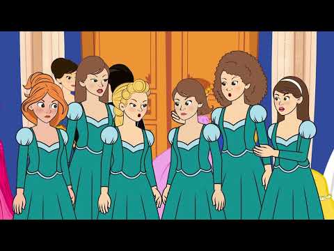 A Pequena Princesa | Série | Os Sapatos Vermelhos Mágicos | Desenho Animado com @OsAmiguinhosTV