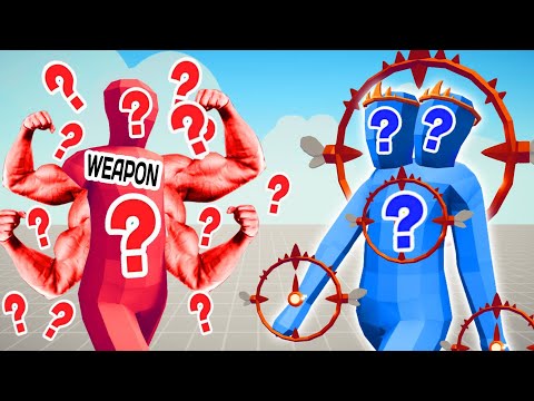 RANDOM EVERYTHING - RANDOM WEAPON VS RANDOM UNIT | TABS - Totally Accurate Battle Simulator