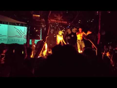 Carpe Diem Beach, Hvar, Croatia - July 2017