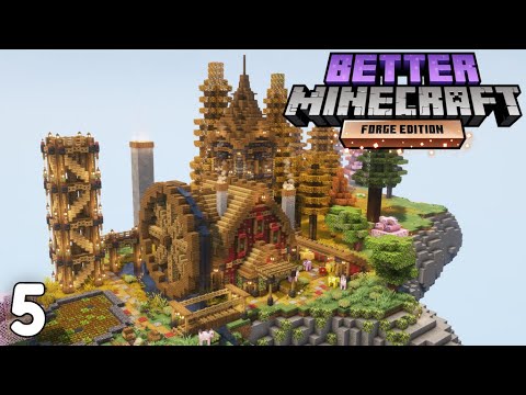 Floating Island Factory: Better Minecraft (#5) Modded Survival Let's Play