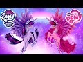 My Little Pony Transforms Twilight Sparkle Vs Pinkie Pie Grown Up Into Alicorn Sweetponylife​