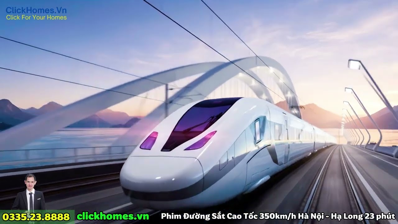 Đường Sắt Tốc Độ Cao Hà Nội – Quảng Ninh 350km/h: 23 Phút Tới Hạ Long