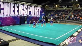 preview picture of video 'All Star Tumbling Fireworks Cheersport Cincinnati - Dec. 7th, 2014'