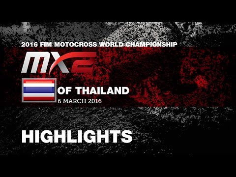 MXGP of Thailand MX2 Qualifying Highlights 2016 - motocross
