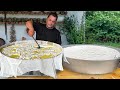 Chef Tavakkul Cooks Real Cheese From Fresh Sheep S Milk Cheese Making In Wild Mountains