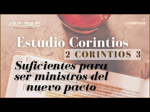 ESTUDIA CORINTIOS CONMIGO - 2 de Corintios 3