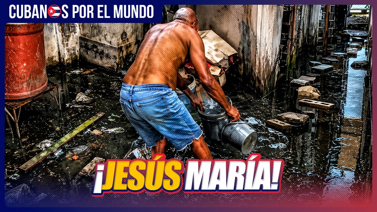 La Habana Vieja: aguas negras inundan una ciudadela